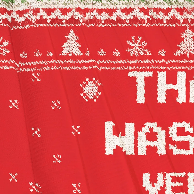 Red That Wasn't Very Data Driven Of You Vintage Christmas Sweater, Ugly Xmas Sweater, Christmas Ugly Sweatshirt