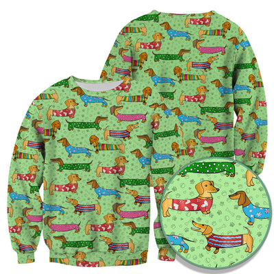 Cute Dachshund Dog Scrub for Nurse - Funny Animal Lover Top for Women - RN LPN CNA Healthcare Workers Gift