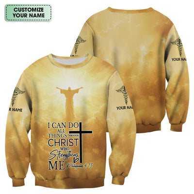 Personalized Christian Nurse Scrub - Christian Bible Verse Top for RN LPN CNA - Healthcare Workers & Nursing Staff Gift