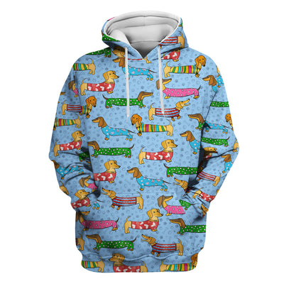 Dachshund Dog Scrub Top - Funny Animal Lover Scrubs For Women - RN LPN CNA Healthcare Workers Gift