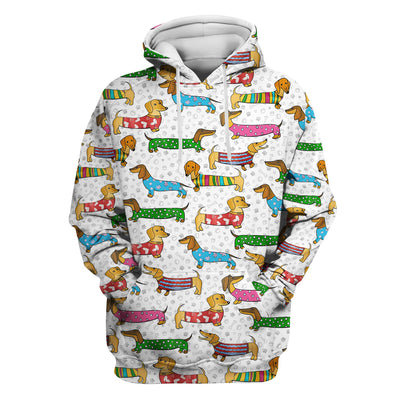 Dachshund Dog Scrub Top - Funny Animal Lover Scrubs For Women - RN LPN CNA Healthcare Workers Gift