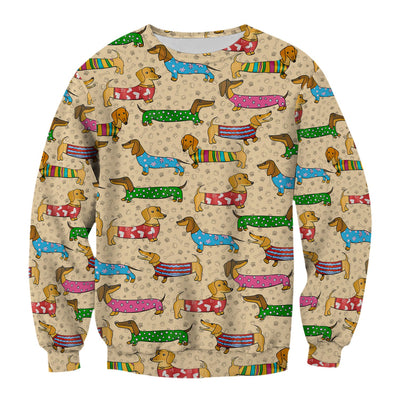 Dachshund Dog Scrub Top - Funny Animal Lover Scrubs For Women - RN LPN CNA Healthcare Workers Gift