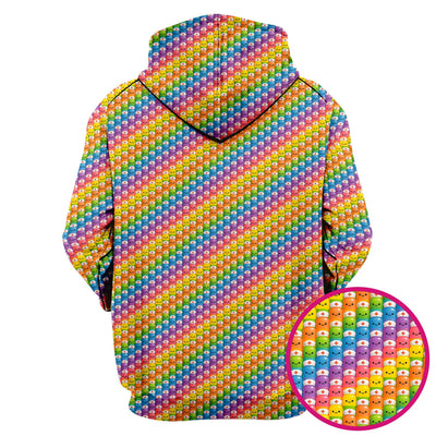 Cute Rainbow Nurse T-Shirt - Pill Cartoon with Syringe Graphic Design - Gift for RN CNA LPN or Nursing Student