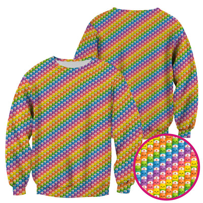 Cute Rainbow Nurse T-Shirt - Pill Cartoon with Syringe Graphic Design - Gift for RN CNA LPN or Nursing Student