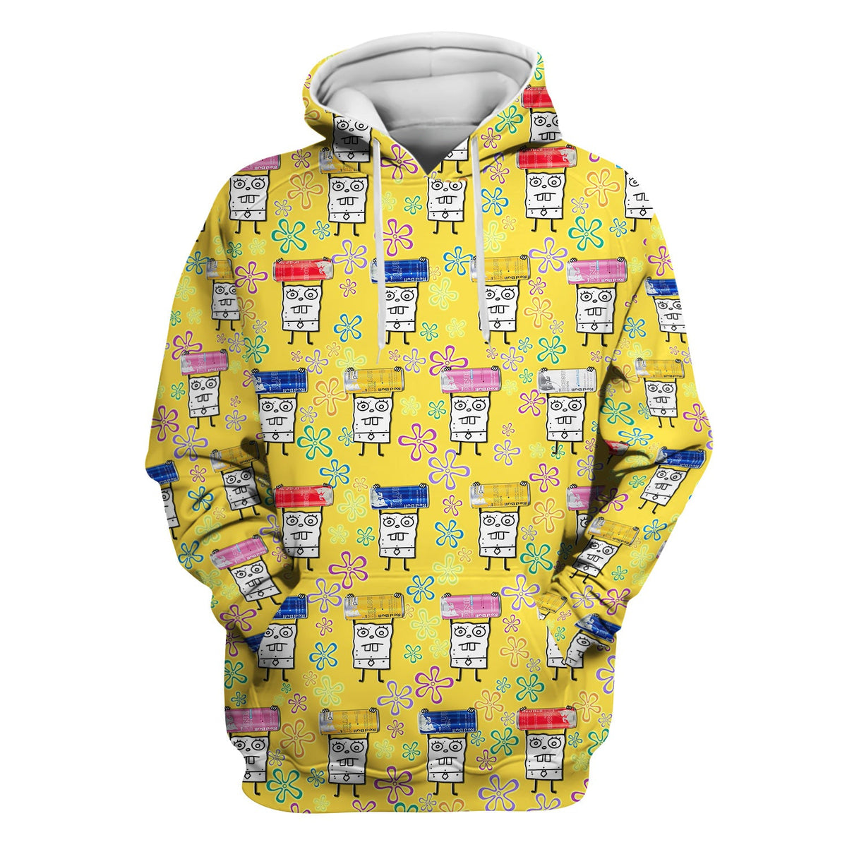 Funny Doodle Bob Energy Drink Nurse Shirt - Cute Cartoon Medical Graphic Tee - Gift for RN MD CNA RT Paramedic Phlebotomist Healthcare