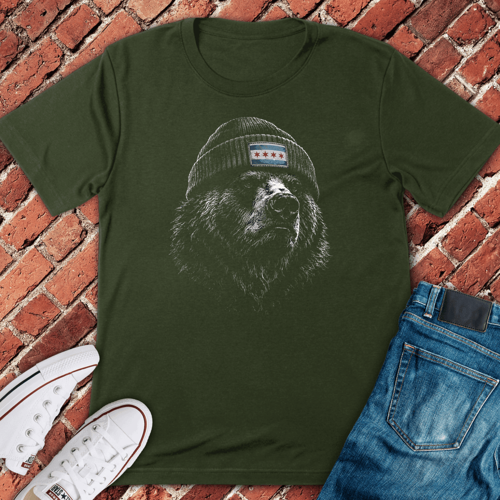 Chicago Bear T-Shirt - Graphic Tee - Gift for Chicago Lovers - Unisex