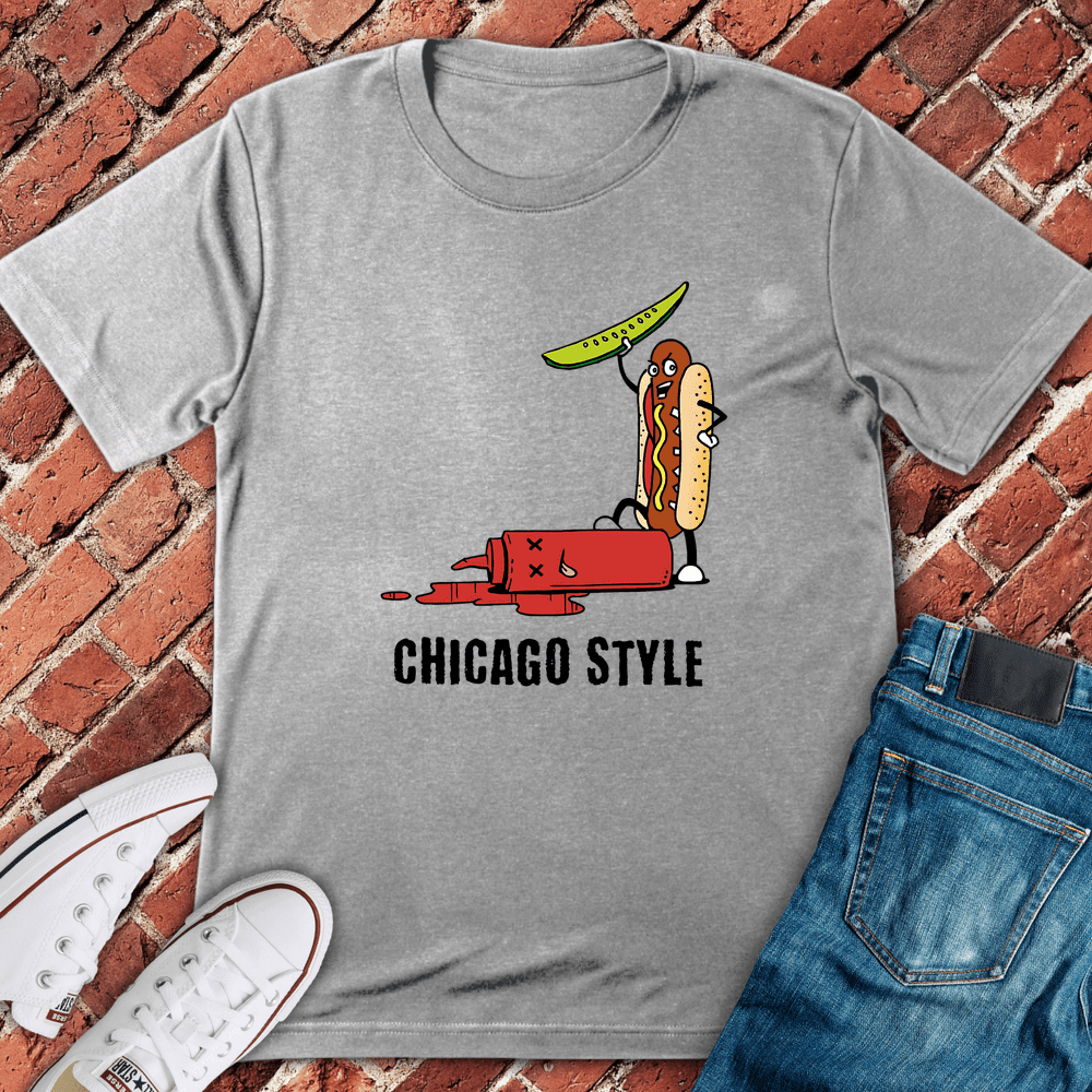 Chicago Dog Wins T-Shirt - Graphic Tee - Gift for Chicago Lovers - Unisex