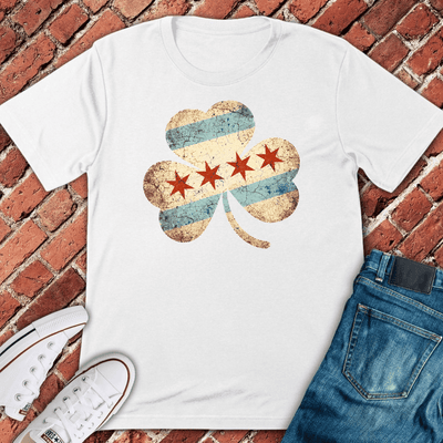 Chi Shamrock T-Shirt - Graphic Tee - Gift for Chicago Lovers - Unisex