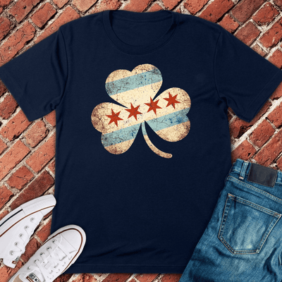 Chi Shamrock T-Shirt - Graphic Tee - Gift for Chicago Lovers - Unisex