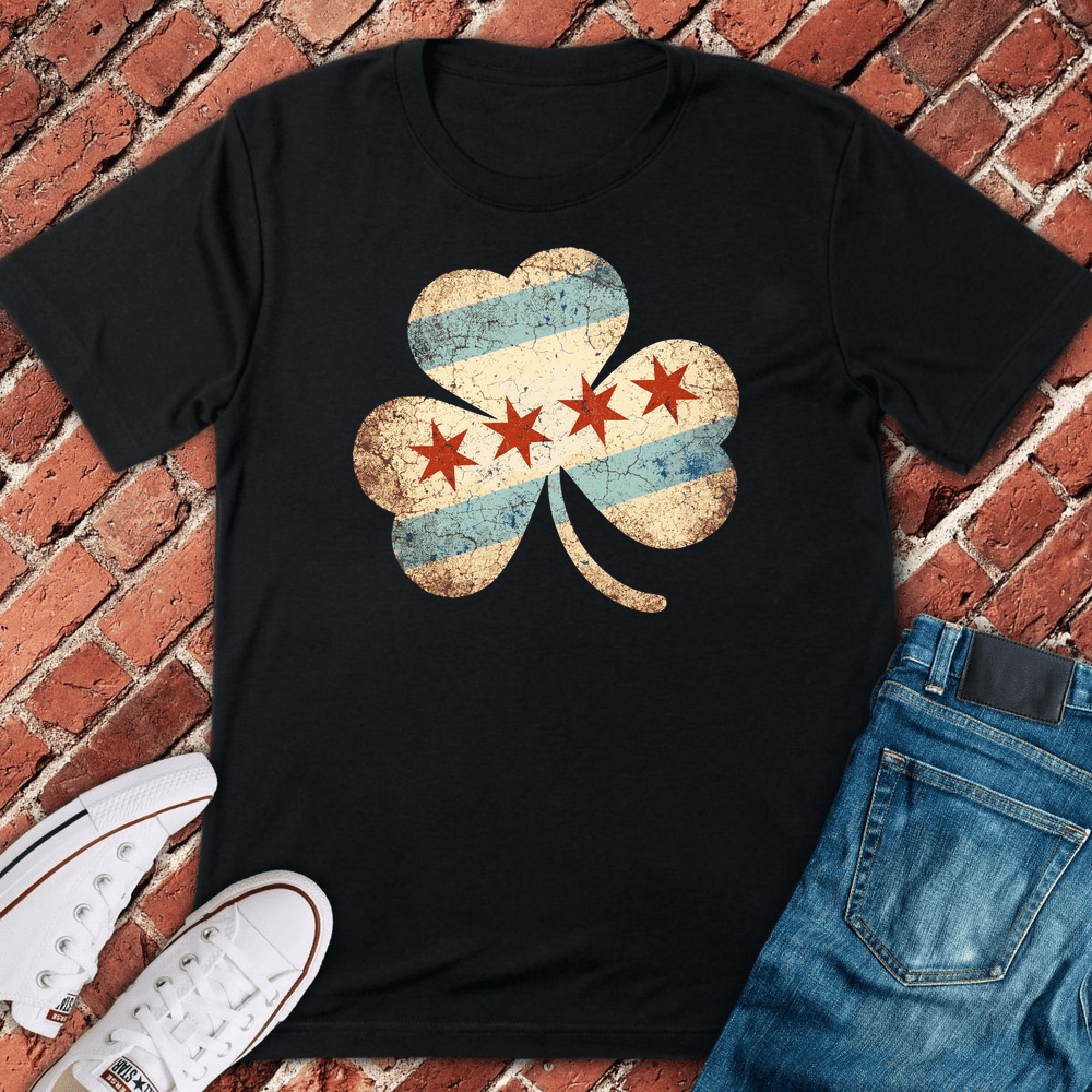 Chi Shamrock T-Shirt - Graphic Tee - Gift for Chicago Lovers - Unisex