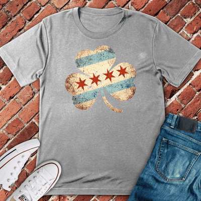 Chi Shamrock T-Shirt - Graphic Tee - Gift for Chicago Lovers - Unisex