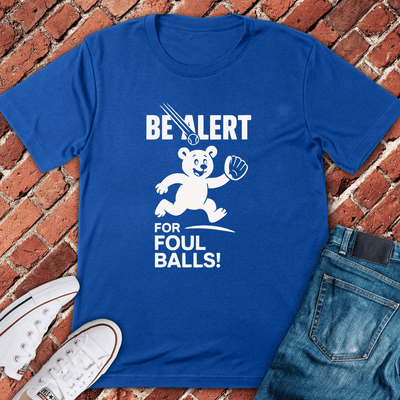 Foul Ball Alert T-Shirt - Chicago Graphic Tee - Gift for Chicago Lovers - Unisex