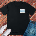 Chicago Flag Logo T-Shirt - Graphic Tee - Gift for Chicago Lovers - Unisex