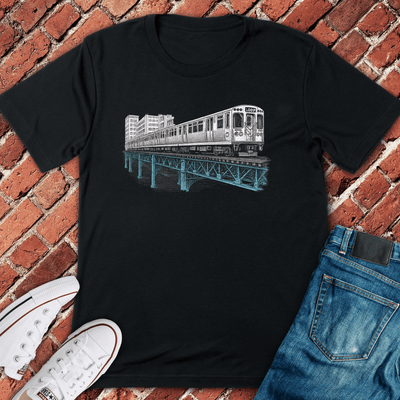 Elevated Tracks T-Shirt - Chicago Graphic Tee - Gift for Chicago Lovers - Unisex