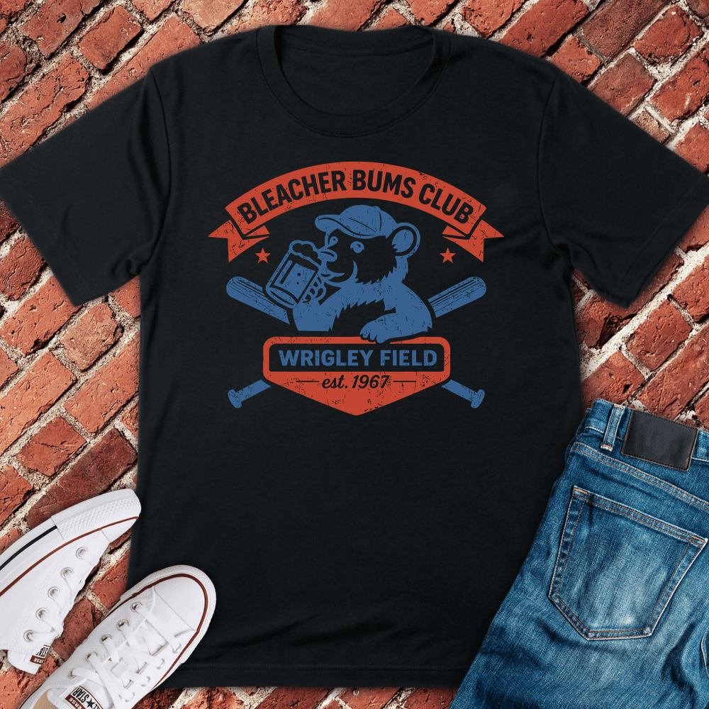 Bleacher Bums T-Shirt - Chicago Graphic Tee - Gift for Chicago Lovers - Unisex