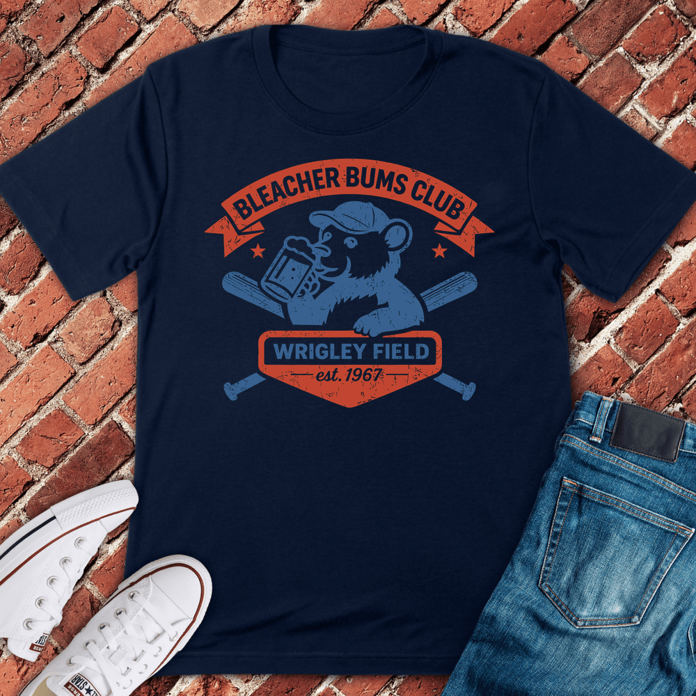 Bleacher Bums T-Shirt - Chicago Graphic Tee - Gift for Chicago Lovers - Unisex