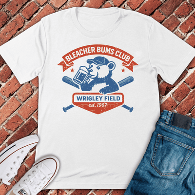 Bleacher Bums T-Shirt - Chicago Graphic Tee - Gift for Chicago Lovers - Unisex