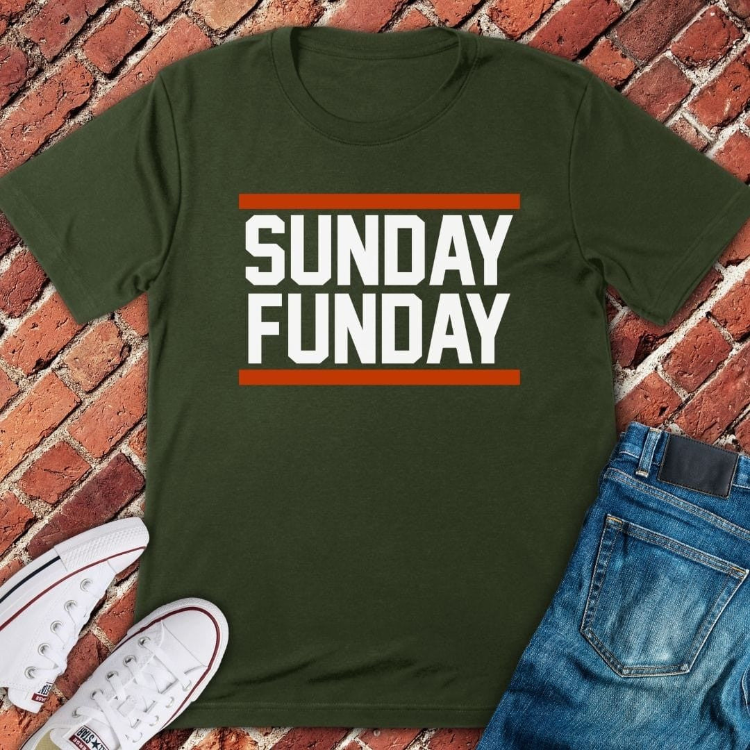 Chicago Sunday Funday T-Shirt - Graphic Tee - Gift for Chicago Lovers - Unisex