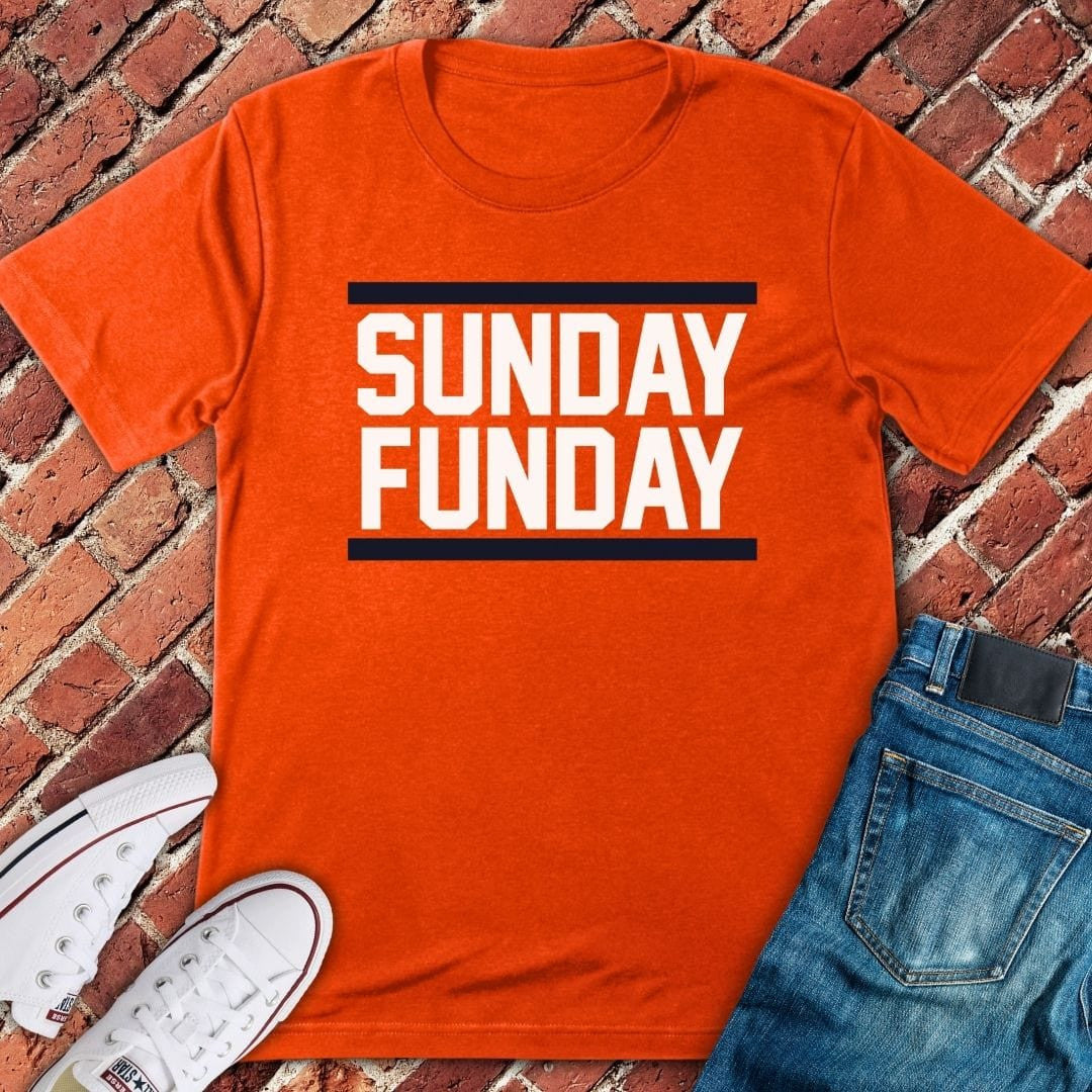 Chicago Sunday Funday T-Shirt - Graphic Tee - Gift for Chicago Lovers - Unisex