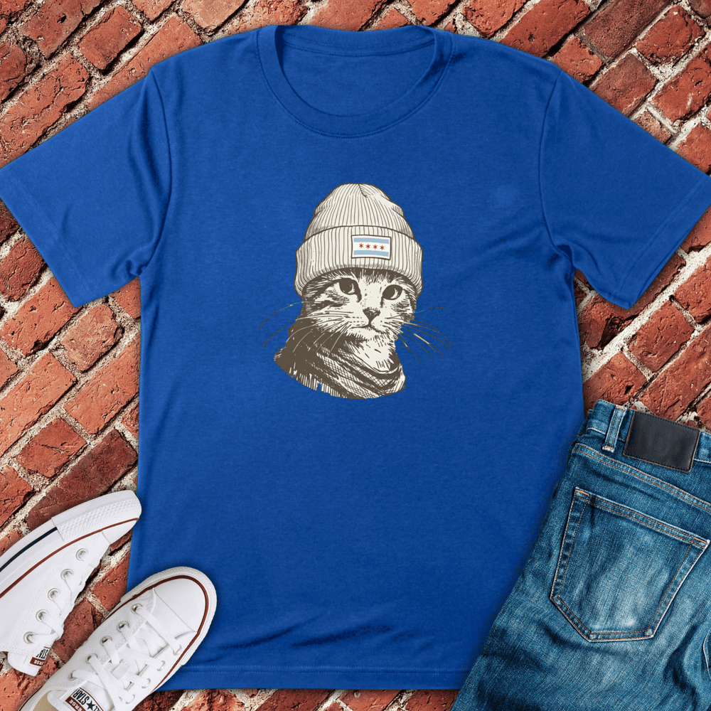 Chicago Cat T-Shirt - Graphic Tee - Gift for Chicago Lovers - Unisex