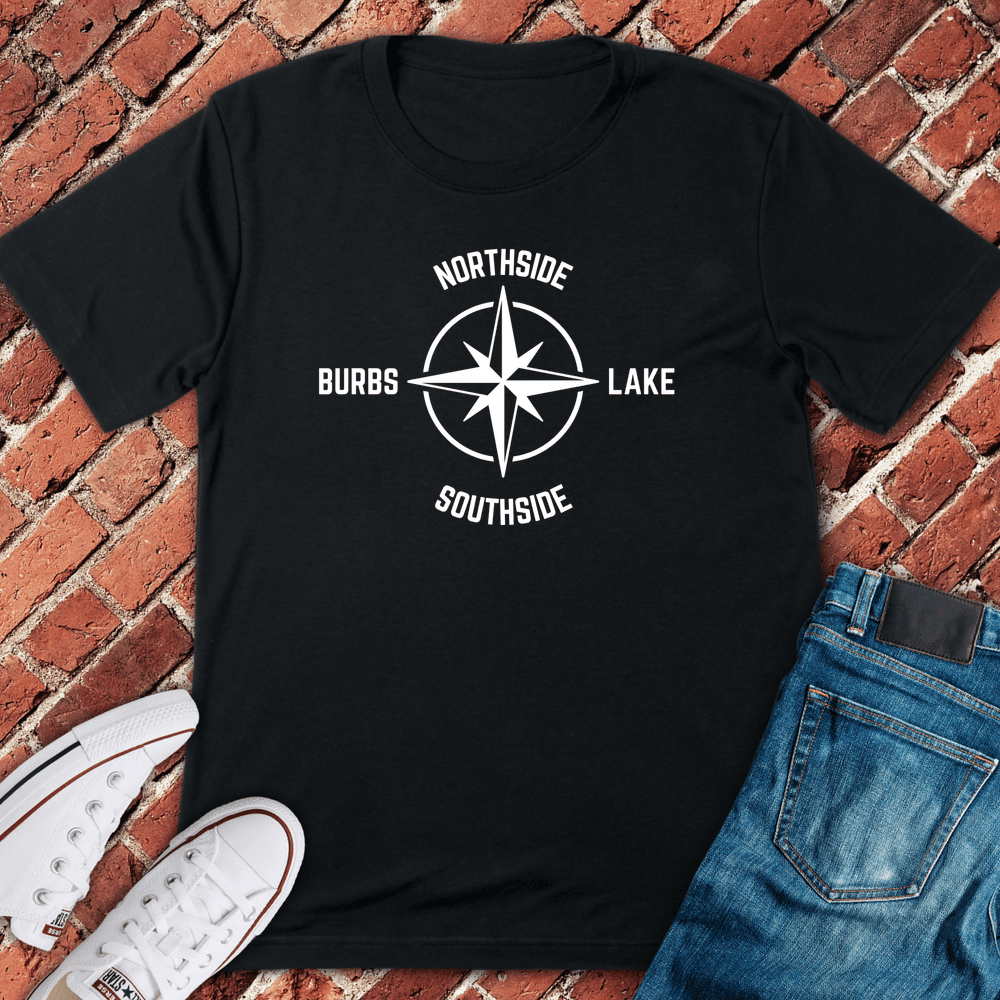 Chicago Directions T-Shirt - Graphic Tee - Gift for Chicago Lovers - Unisex