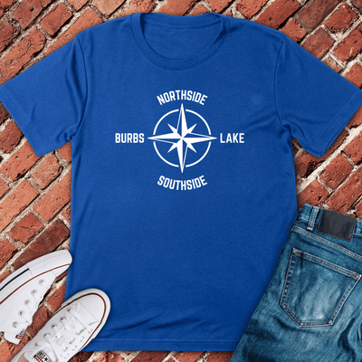 Chicago Directions T-Shirt - Graphic Tee - Gift for Chicago Lovers - Unisex