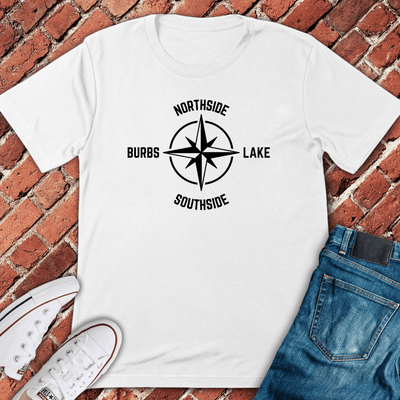 Chicago Directions T-Shirt - Graphic Tee - Gift for Chicago Lovers - Unisex
