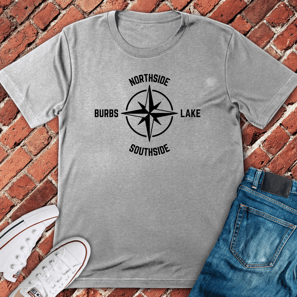 Chicago Directions T-Shirt - Graphic Tee - Gift for Chicago Lovers - Unisex
