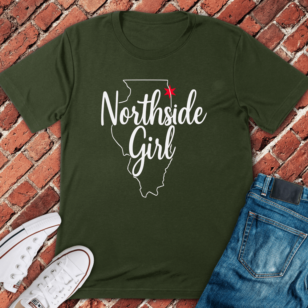Northside Girl T-Shirt - Chicago Graphic Tee - Gift for Chicago Lovers