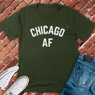 Chicago AF T-Shirt - Graphic Tee - Gift for Chicago Lovers - Unisex