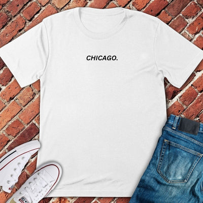 Chicago Simple T-Shirt - Graphic Tee - Gift for Chicago Lovers - Unisex