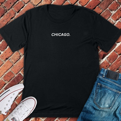Chicago Simple T-Shirt - Graphic Tee - Gift for Chicago Lovers - Unisex