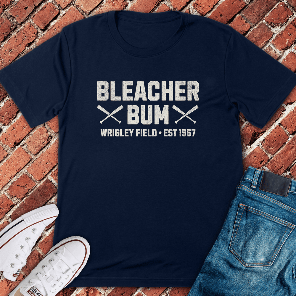 Bleacher Bum Style T-Shirt - Chicago Graphic Tee - Gift for Chicago Lovers - Unisex