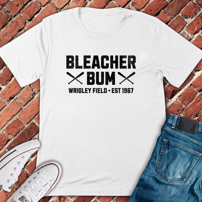 Bleacher Bum Style T-Shirt - Chicago Graphic Tee - Gift for Chicago Lovers - Unisex