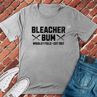 Bleacher Bum Style T-Shirt - Chicago Graphic Tee - Gift for Chicago Lovers - Unisex