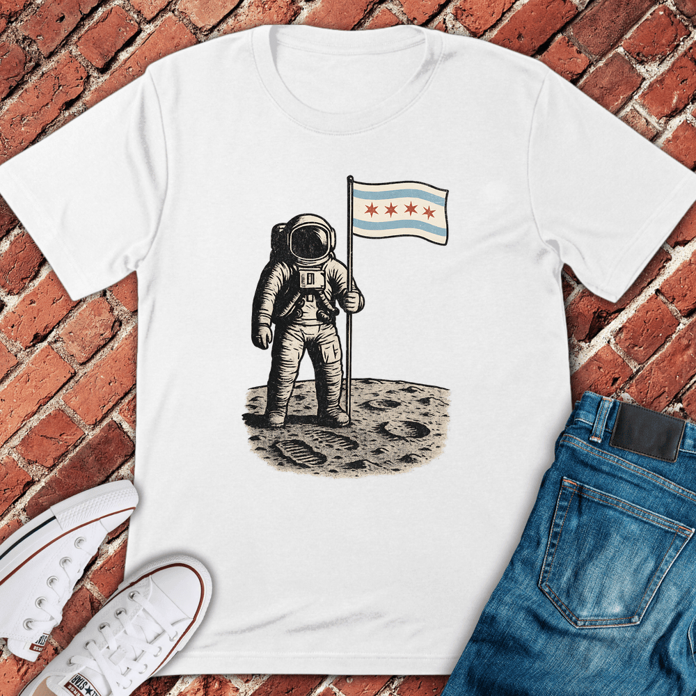 Chicago Landing T-Shirt - Graphic Tee - Gift for Chicago Lovers - Unisex