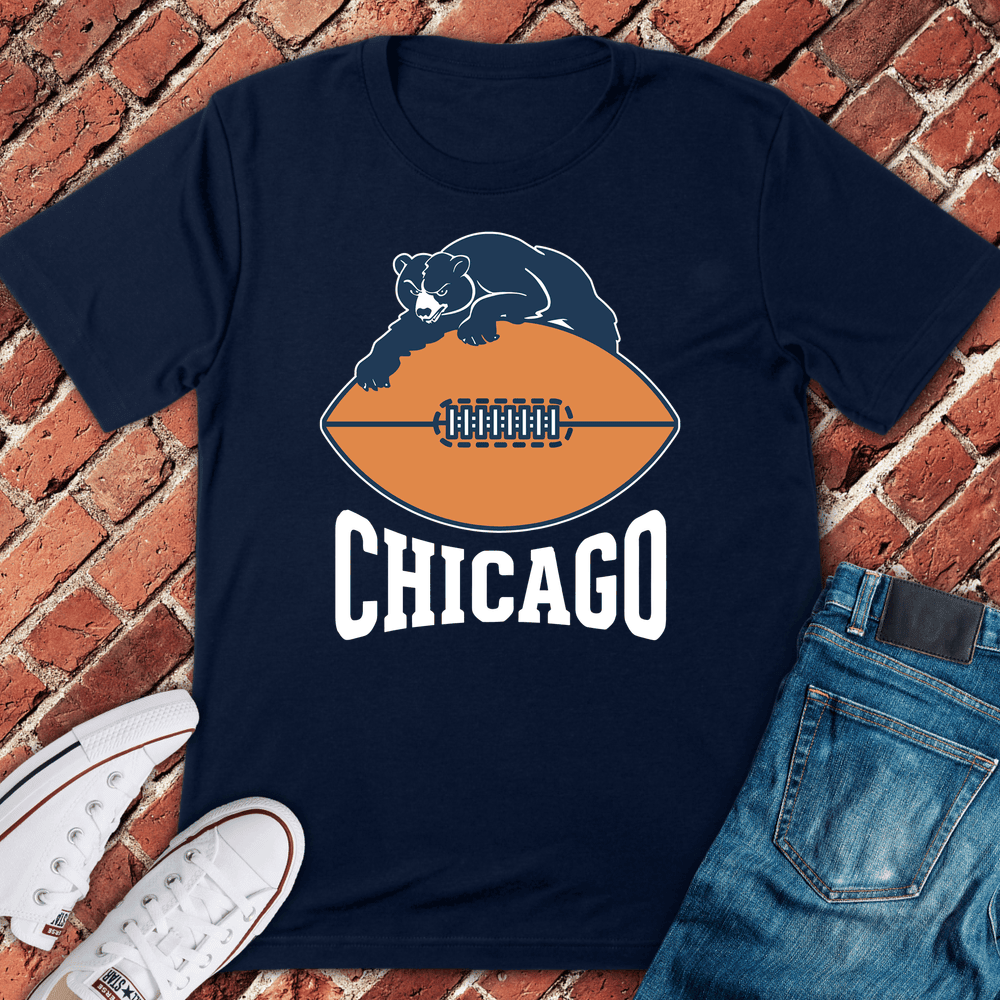 Chicago Bear Grip T-Shirt - Graphic Tee - Gift for Chicago Lovers - Unisex