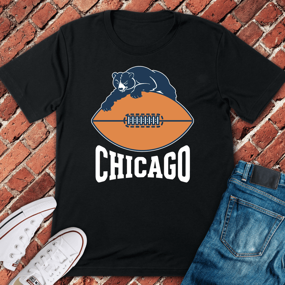 Chicago Bear Grip T-Shirt - Graphic Tee - Gift for Chicago Lovers - Unisex