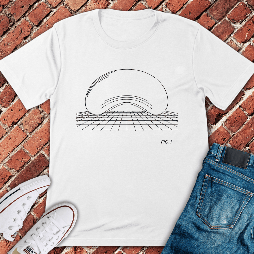 Cloud Gate Blueprint T-Shirt - Chicago Graphic Tee - Gift for Chicago Lovers - Unisex