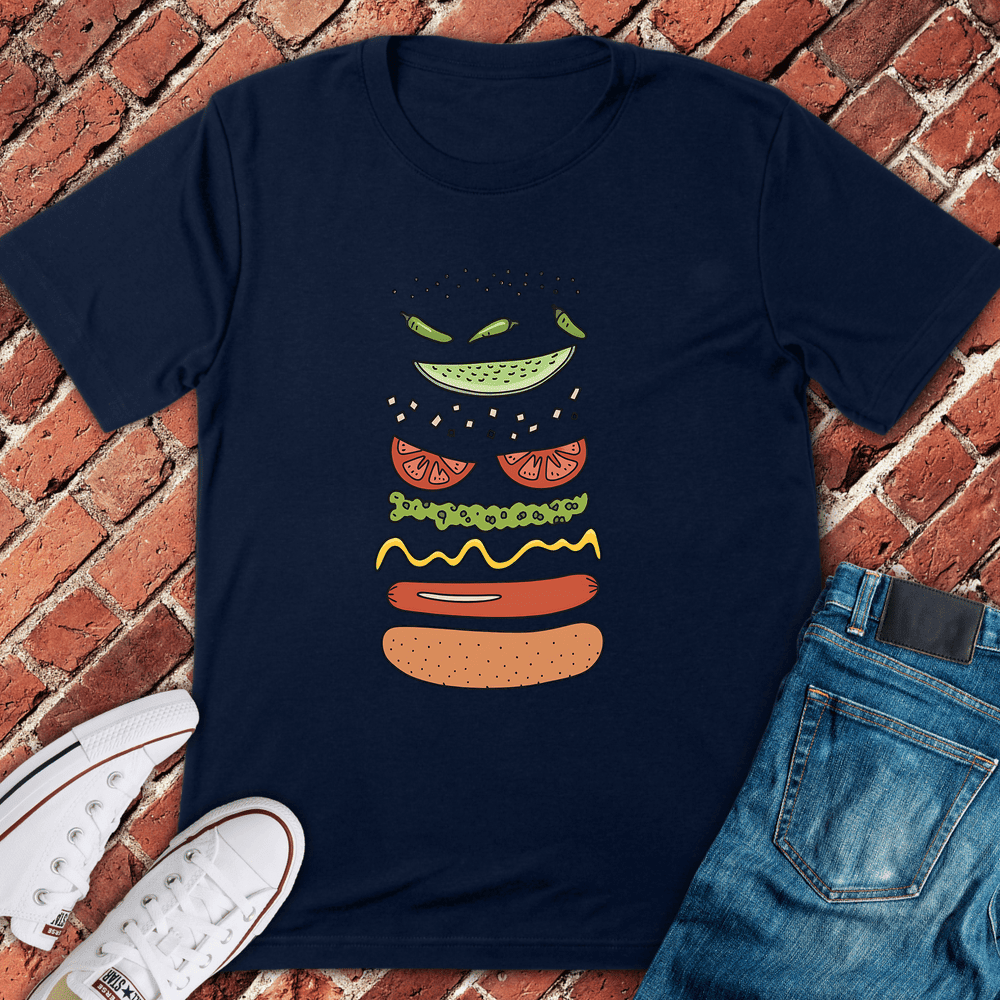 Build A Dog T-Shirt - Chicago Graphic Tee - Gift for Chicago Lovers - Unisex