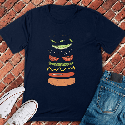 Build A Dog T-Shirt - Chicago Graphic Tee - Gift for Chicago Lovers - Unisex