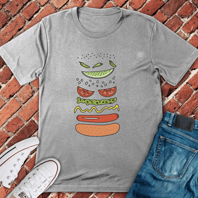 Build A Dog T-Shirt - Chicago Graphic Tee - Gift for Chicago Lovers - Unisex