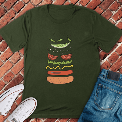 Build A Dog T-Shirt - Chicago Graphic Tee - Gift for Chicago Lovers - Unisex