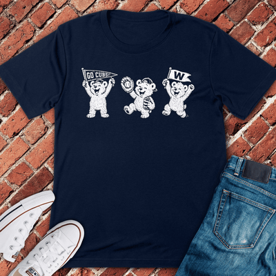 Dancing Cub T-Shirt - Chicago Graphic Tee - Gift for Chicago Lovers - Unisex