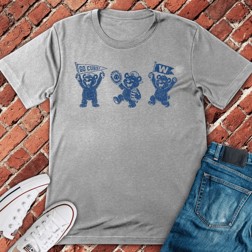 Dancing Cub T-Shirt - Chicago Graphic Tee - Gift for Chicago Lovers - Unisex