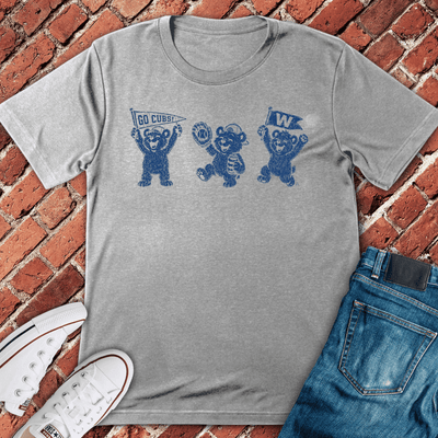 Dancing Cub T-Shirt - Chicago Graphic Tee - Gift for Chicago Lovers - Unisex
