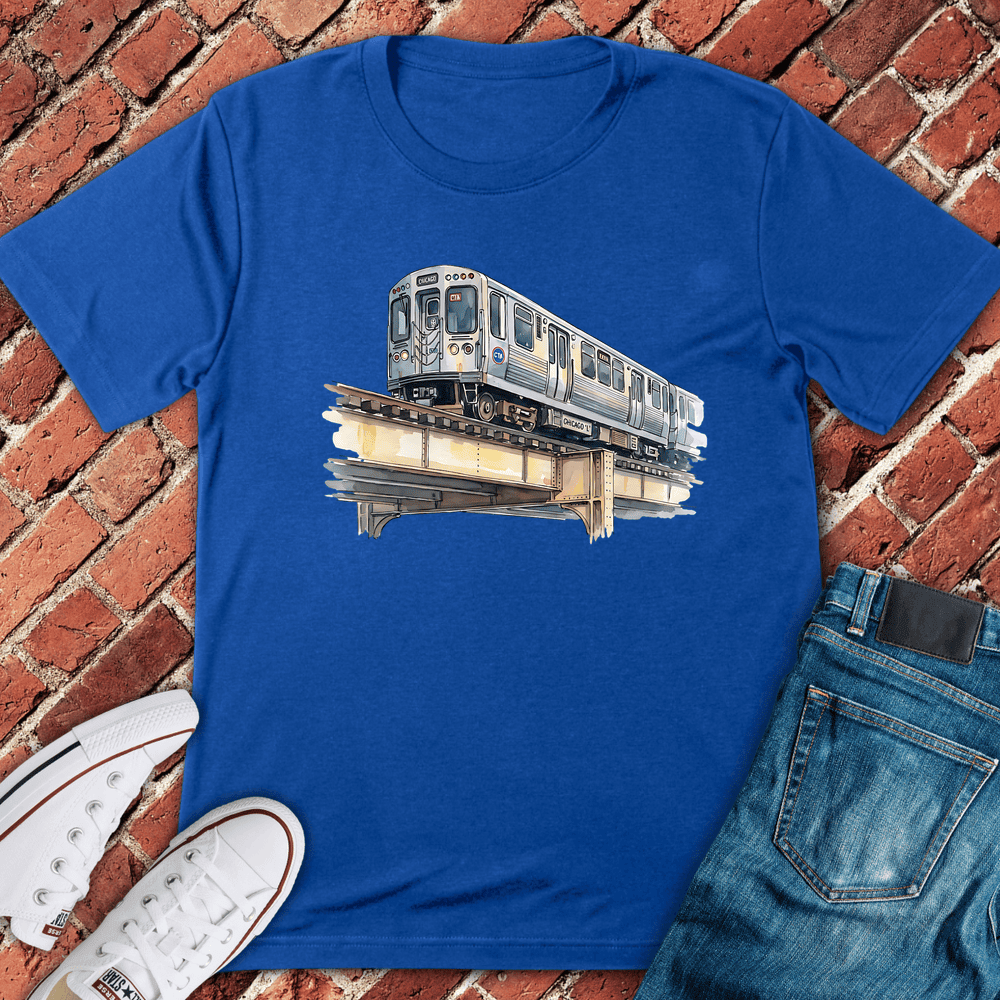 El Train Express T-Shirt - Chicago Graphic Tee - Gift for Chicago Lovers - Unisex