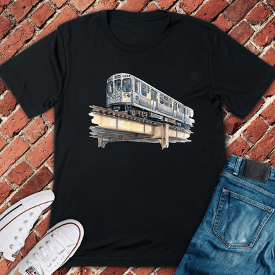 El Train Express T-Shirt - Chicago Graphic Tee - Gift for Chicago Lovers - Unisex