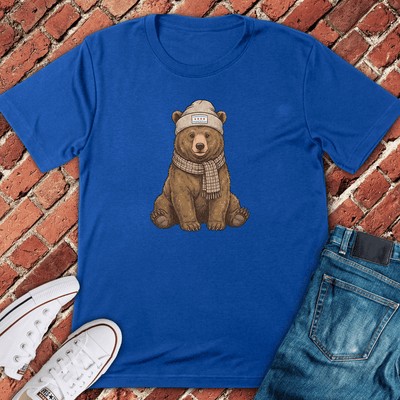 Chicago Cozy Bear T-Shirt - Graphic Tee - Gift for Chicago Lovers - Unisex