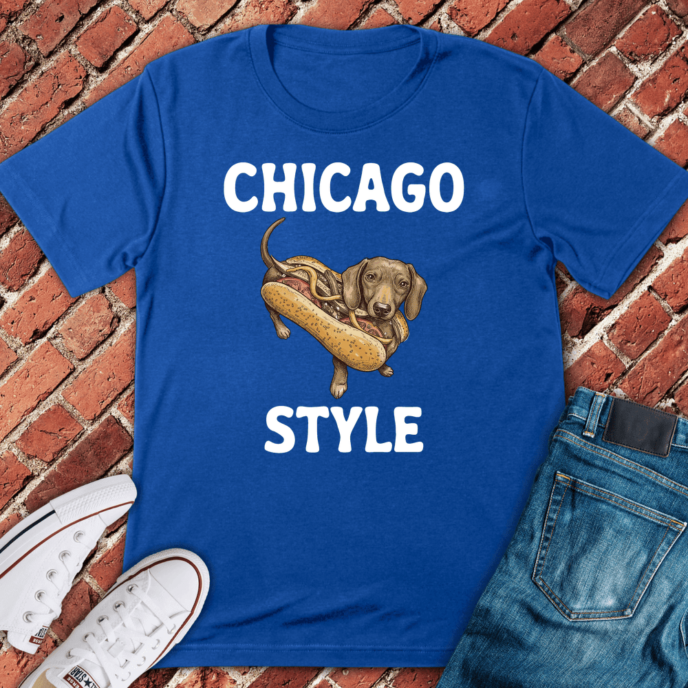 Chicago Style Wiener T-Shirt - Graphic Tee - Gift for Chicago Lovers - Unisex